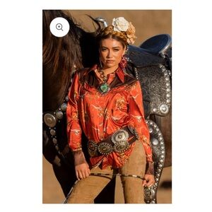Rodeo Quincy El Rancho Button Up; Size 2XL; New